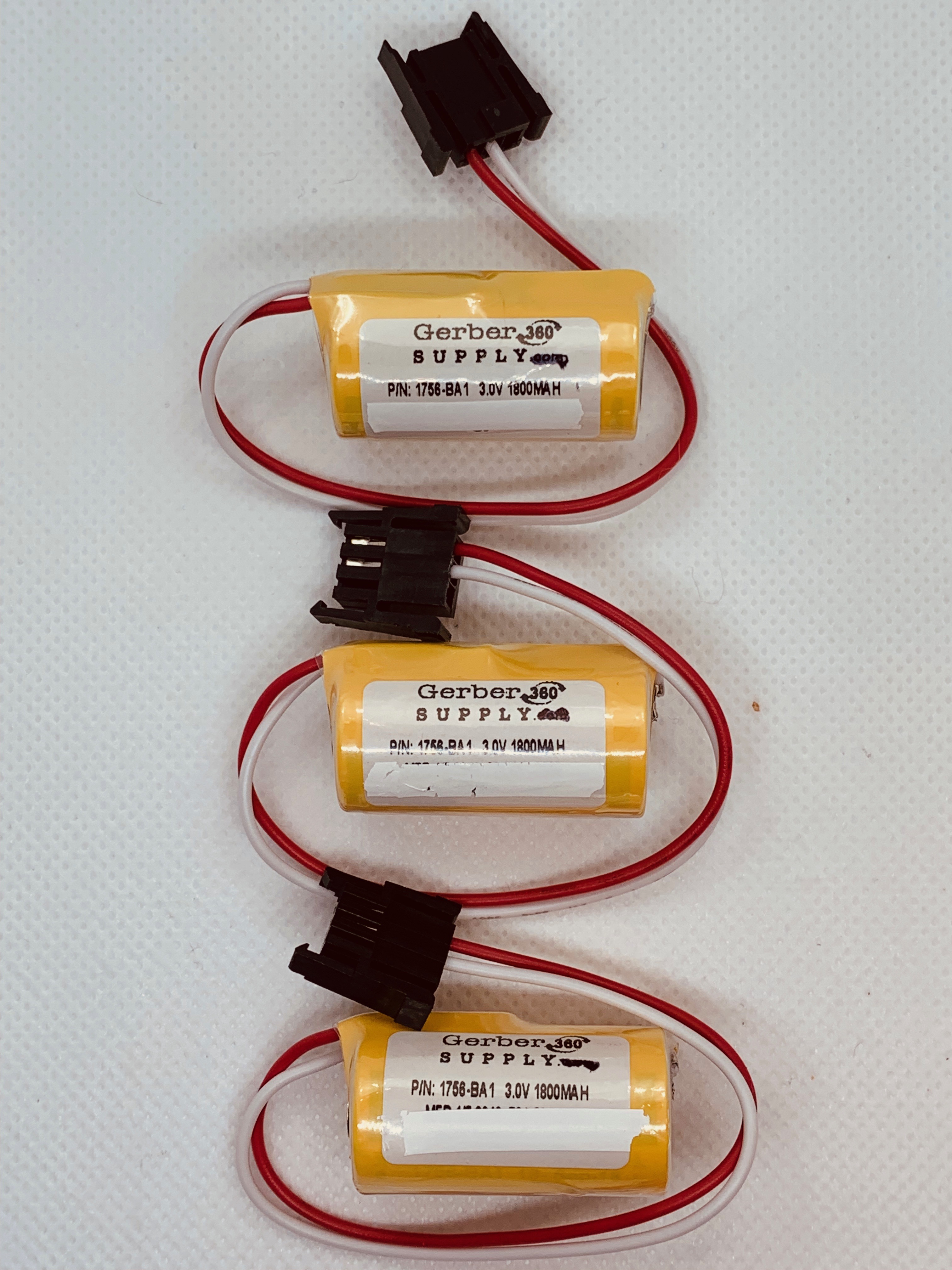 1756-BA1 3v 1800mAH Backup Battery for Allen Bradley 1756 Series A PLC Controllers (Qty 3 Value Pack)