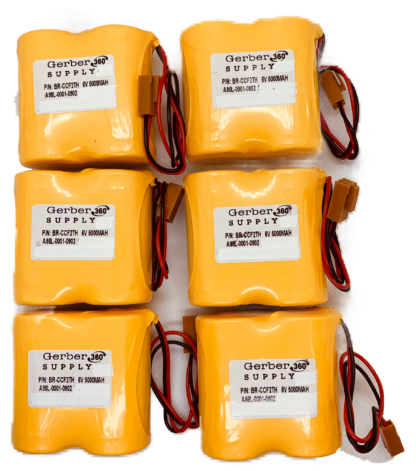 BR-CCF2TH (A98l-0001-0902) 6V 5000mAH Backup Battery (Qty 6 Value Pack!)