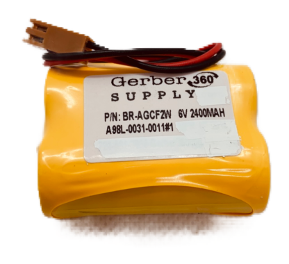 BR-AGCF2W (A98L-0031-0011 #1) 6V Backup Battery for Fanuc Controls