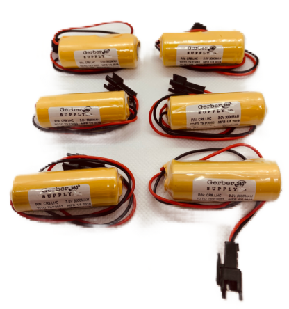 CR8.LHC 3V 3000mAH Battery for Toto Flush Valves Toto THP3053 (Qty 6 Pack!)