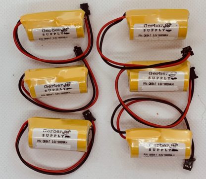 Q6BAT 3V 1800mAH Backup Battery for Mitsubishi PLC's (Qty 6 Value Pack!)