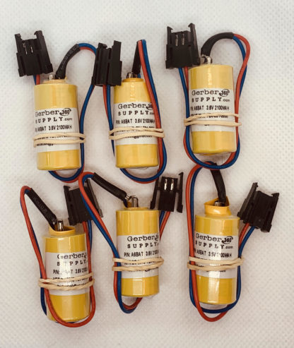A6BAT / MRBAT 3V 2100mAH Backup Battery for Mitsubishi PLC’s (Qty 6 Value Pack!)